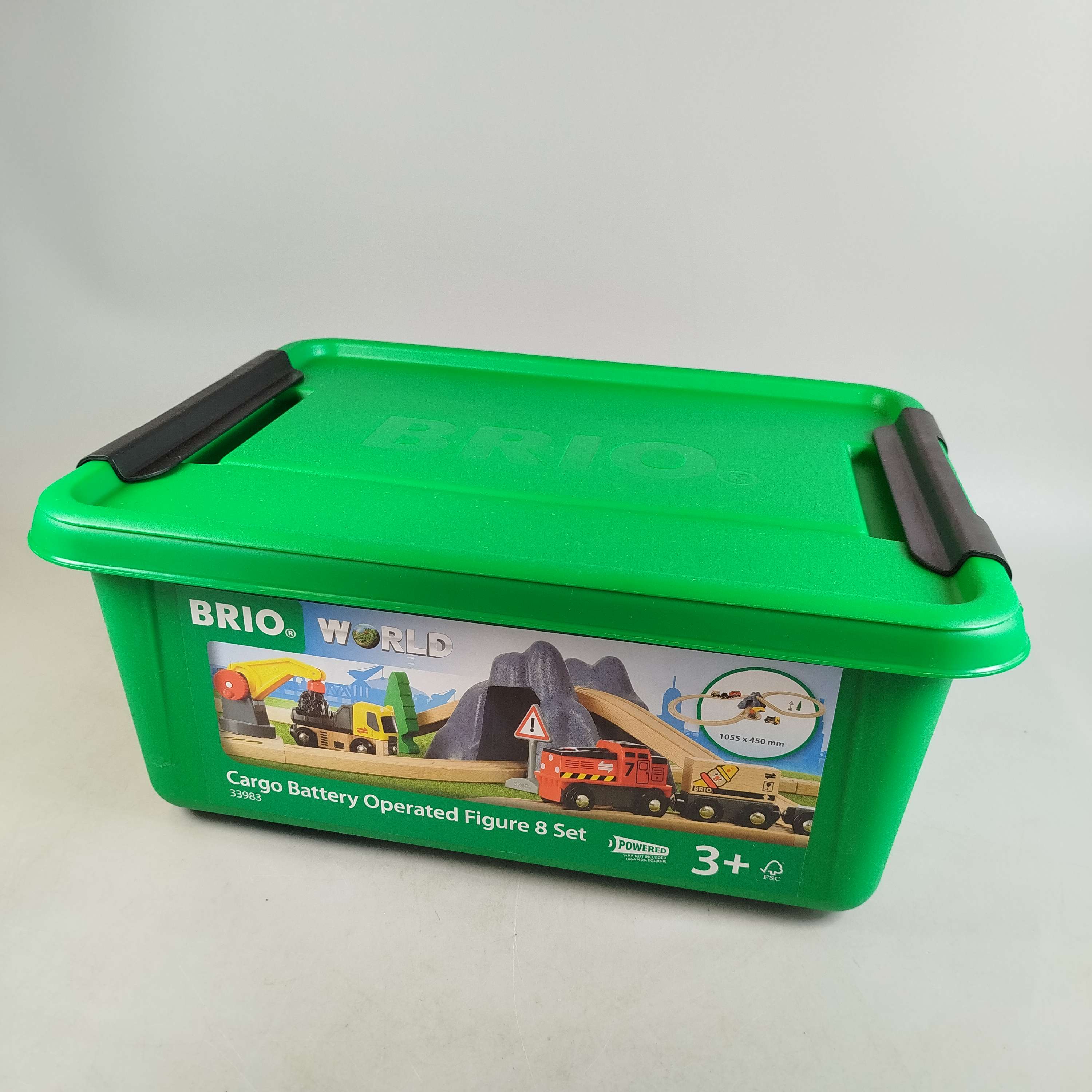 BRIO World Cargo 33983 Zugset Neuwertig